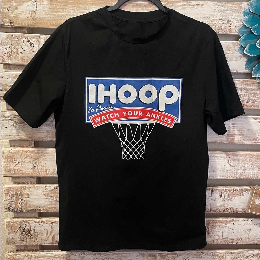 🔥🔥 (3/$20) 
Black IHOOP Graphic T-Shirt